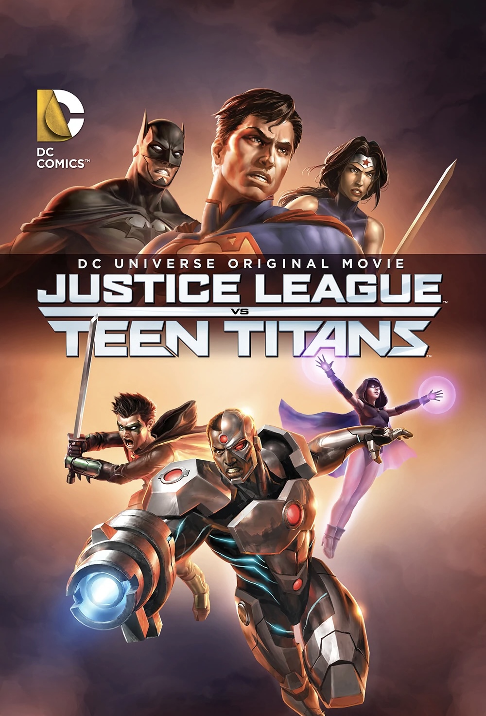 justice lage vs teen titans